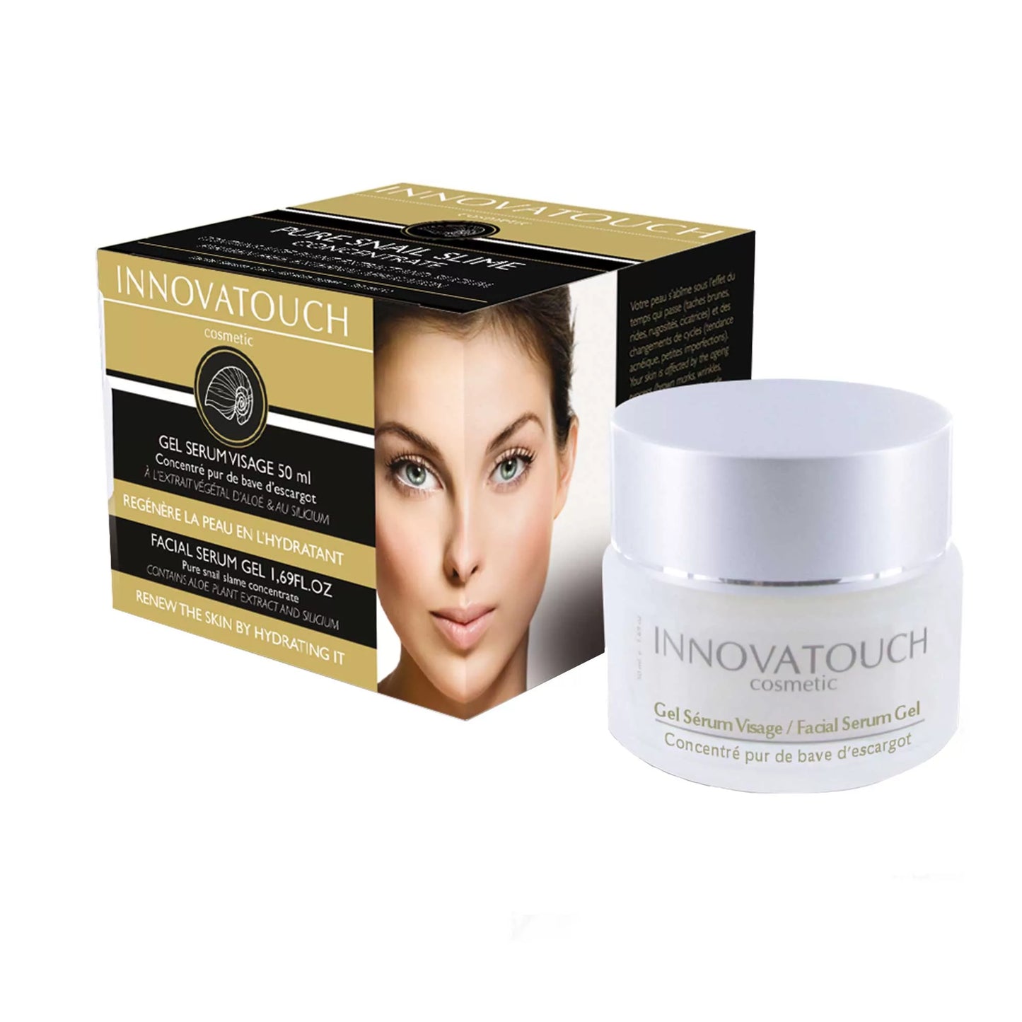 Pure Snail Slime Concentrated Serum Gel