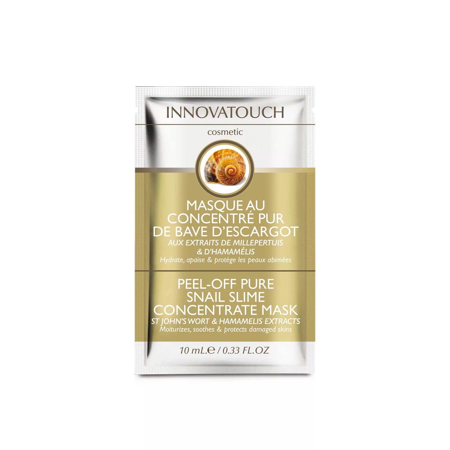 Masque Peel Off au concentré pur de bave d'escargot 10ml