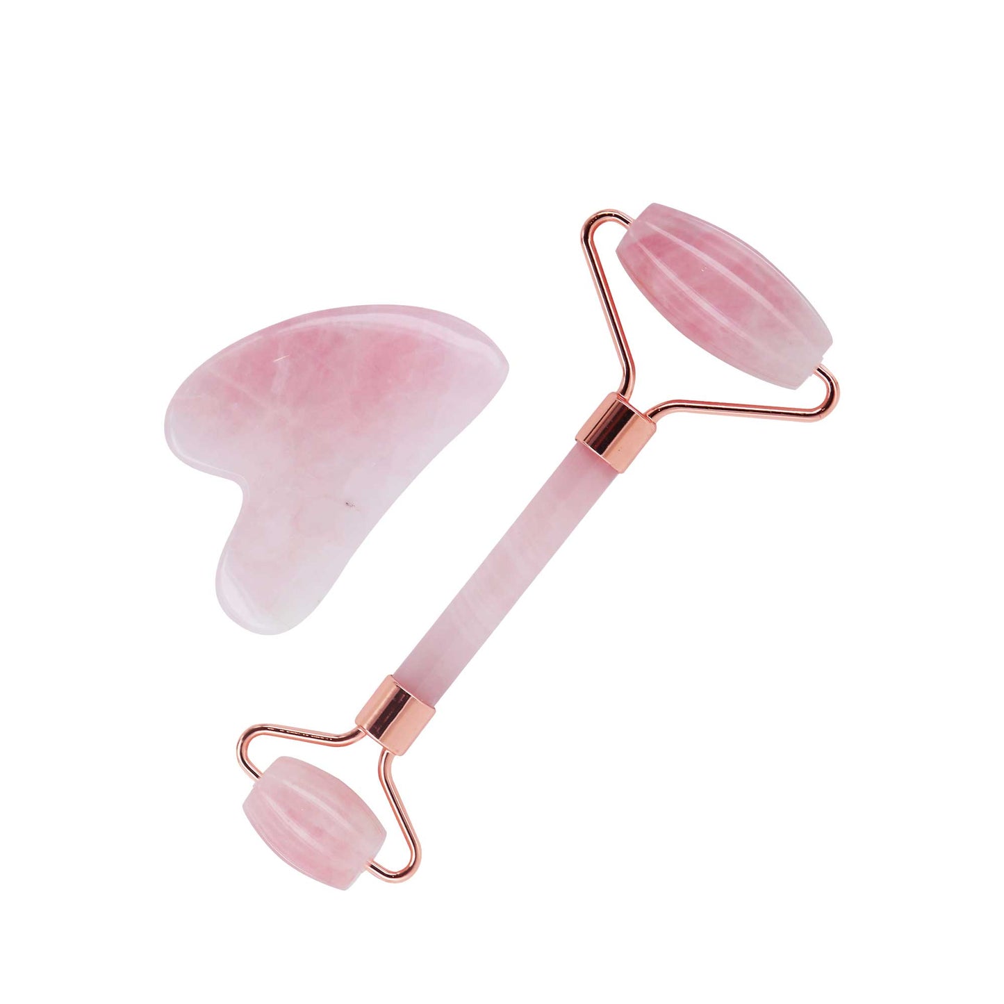 Roll-on Gua sha & Quartz rose