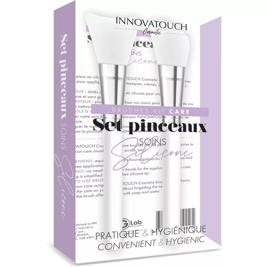 Set Pinceaux Soins Silicone