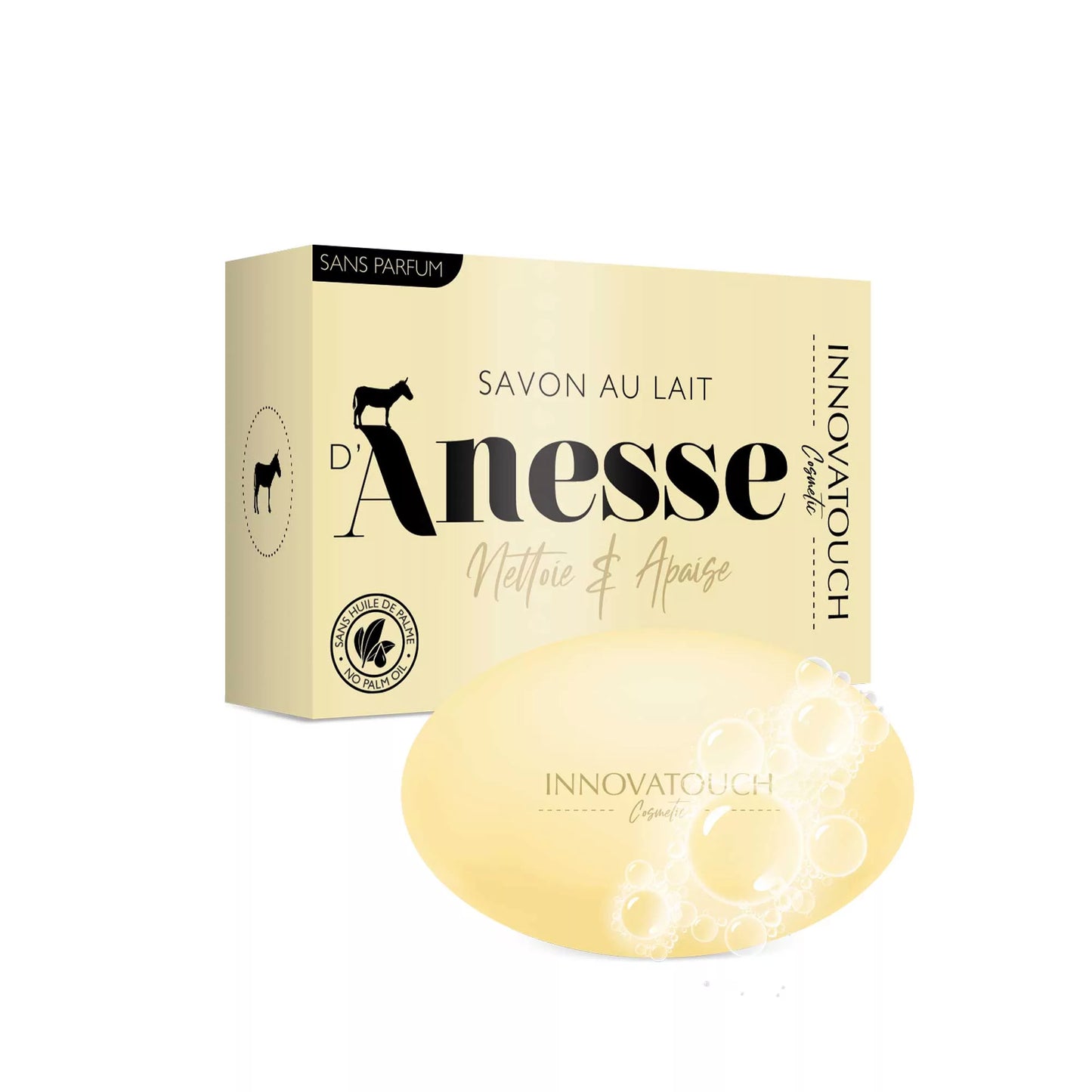 Savon Apaisant au lait d'Ânesse