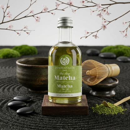 Huile visage Matcha